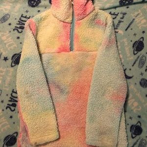 Girls 6t Sherpa Pullover